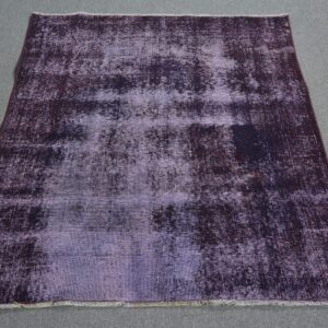 3.5 ft. x 4.7 ft. Vintage Overdyed Rug TR34343 Image 1