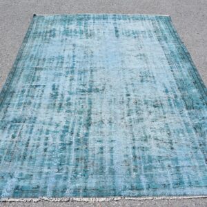 5.7 ft. x 8.3 ft. Vintage Overdyed Rug TR34353 Image 1