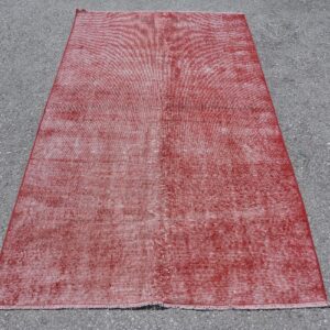 3.7 ft. x 6.5 ft. Vintage Overdyed Rug TR34373 Image 1