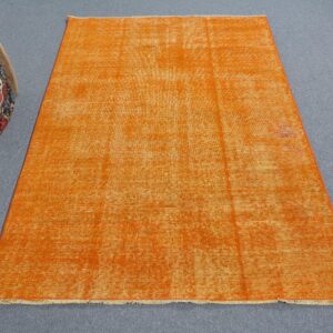 3.7 ft. x 6.5 ft. Vintage Overdyed Rug TR34433 Image 1