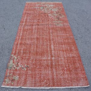 3.7 ft. x 8.9 ft. Vintage Overdyed Rug TR34463 Image 1