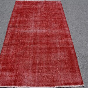 3.6 ft. x 6.6 ft. Vintage Overdyed Rug TR34513 Image 1