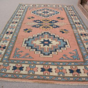 4.2 ft. x 6.3 ft. Vintage Turkish Rug TR44397 Image 1