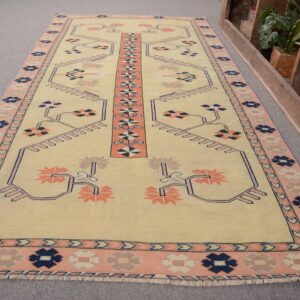 3.6 ft. x 7.2 ft. Vintage Turkish Rug TR44467 Image 1