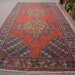 4.4 ft. x 8.4 ft. Vintage Turkish Rug TR44607 Image 1