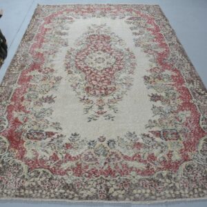 5.9 ft. x 9.4 ft. Vintage Turkish Rug TR44767 Image 1