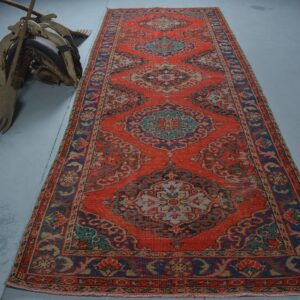 4.7 ft. x 12.3 ft. Vintage Turkish Rug TR44787 Image 1