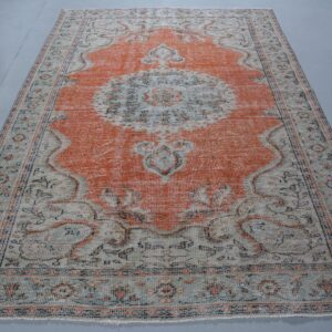 5.9 ft. x 8.8 ft. Vintage Turkish Rug TR44947 Image 1