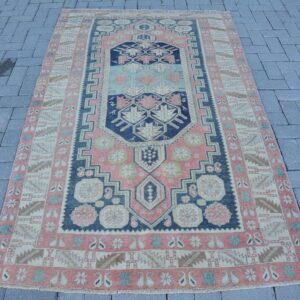 4.2 ft. x 7.1 ft. Vintage Turkish Rug TR45087 Image 1