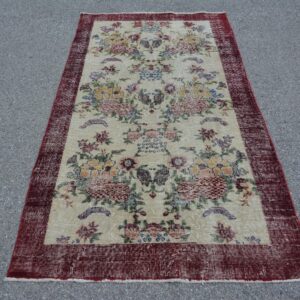 3.6 ft. x 6.9 ft. Vintage Turkish Rug TR45447 Image 1
