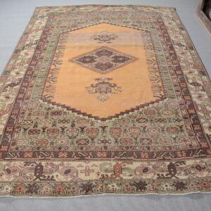 5.5 ft. x 7.8 ft. Vintage Turkish Rug TR45547 Image 1