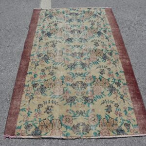 3.6 ft. x 5.9 ft. Vintage Turkish Rug TR45747 Image 1