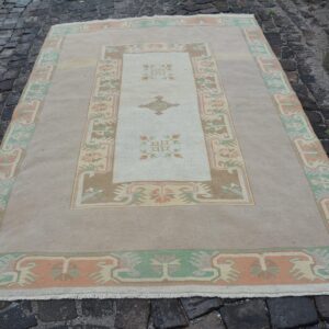 5.4 ft. x 7.9 ft. Vintage Turkish Rug TR45897 Image 1