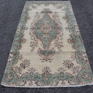 3.7 ft. x 6.8 ft. Vintage Turkish Rug TR46067 Image 1
