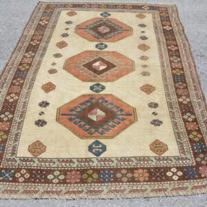 5.1 ft. x 6.9 ft. Vintage Turkish Rug TR46257 Image 1