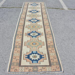 3 ft. x 10.2 ft. Vintage Turkish Rug TR46297 Image 1