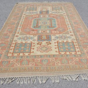 6.7 ft. x 9.5 ft. Vintage Turkish Rug TR46367 Image 1