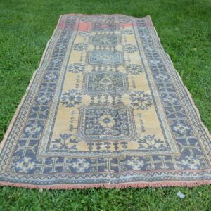 4.8 ft. x 11.3 ft. Vintage Turkish Rug TR46427 Image 1