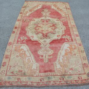 4 ft. x 7.7 ft. Vintage Turkish Rug TR46447 Image 1