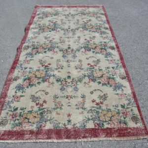 4.2 ft. x 8.7 ft. Vintage Turkish Rug TR46497 Image 1