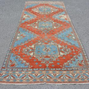4.7 ft. x 10.9 ft. Vintage Turkish Rug TR46647 Image 1