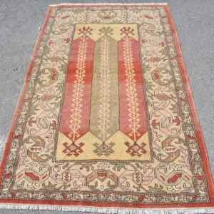 3.5 ft. x 5.8 ft. Vintage Turkish Rug TR46887 Image 1