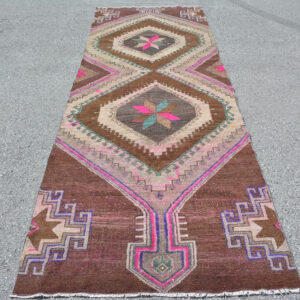 3.8 ft. x 11.2 ft. Vintage Turkish Rug TR47067 Image 1
