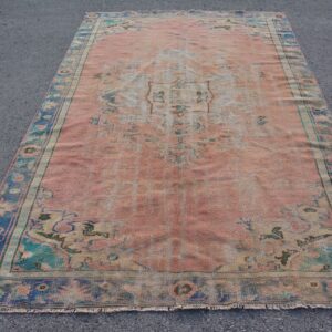 6.1 ft. x 9.5 ft. Vintage Turkish Rug TR47087 Image 1