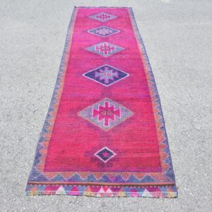 3 ft. x 10.6 ft. Vintage Turkish Rug TR47097 Image 1