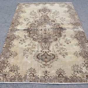 5.2 ft. x 7.7 ft. Vintage Turkish Rug TR47107 Image 1