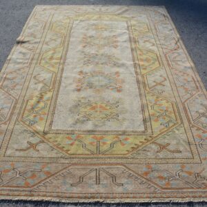6.2 ft. x 9.4 ft. Vintage Turkish Rug TR47167 Image 1