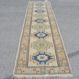 3 ft. x 10.4 ft. Vintage Turkish Rug TR47377 Image 1