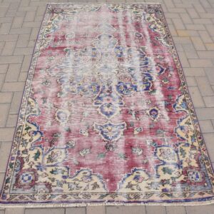 3.8 ft. x 6.7 ft. Vintage Turkish Rug TR47407 Image 1