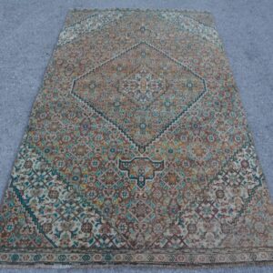 4.1 ft. x 7.4 ft. Vintage Turkish Rug TR47587 Image 1