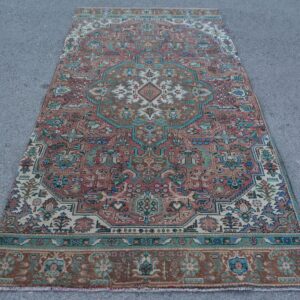 4.5 ft. x 9.2 ft. Vintage Turkish Rug TR47667 Image 1