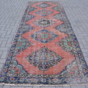 4.4 ft. x 11.8 ft. Vintage Turkish Rug TR47797 Image 1