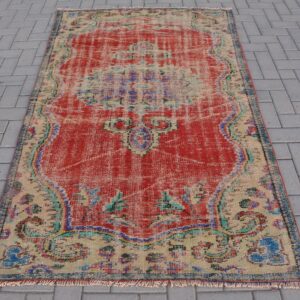 4.1 ft. x 6.9 ft. Vintage Turkish Rug TR47837 Image 1