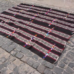 6.1 ft. x 8.1 ft. Vintage Kilim Rug TR62622 Image 1