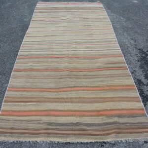 4.6 ft. x 10.3 ft. Vintage Kilim Rug TR62662 Image 1